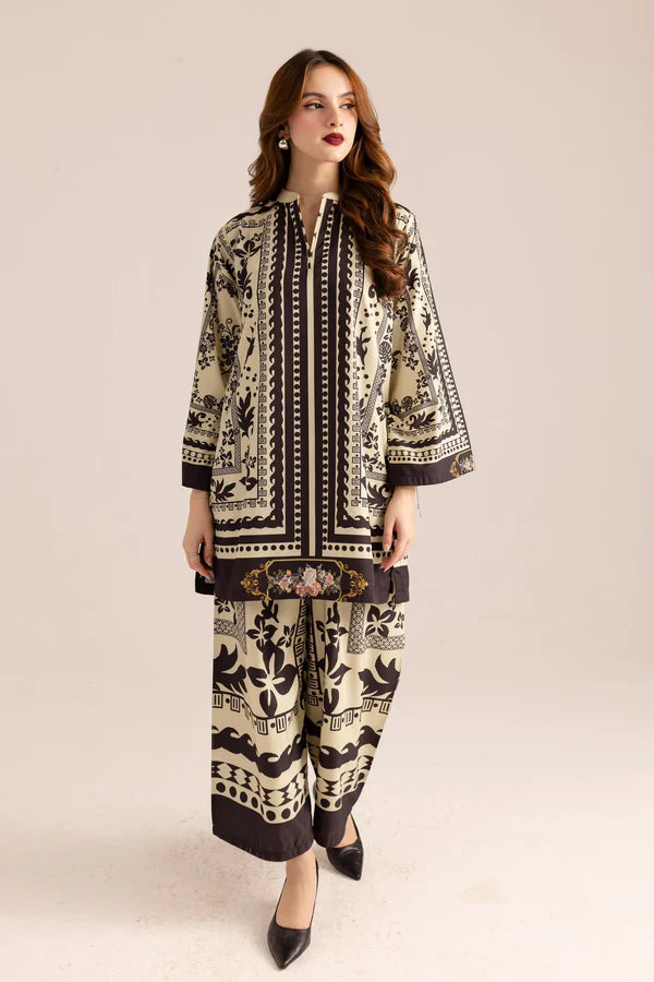 AIZA PRINTED 2PC SUIT