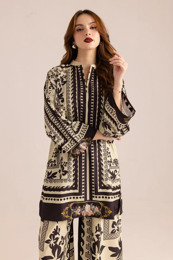 AIZA PRINTED 2PC SUIT