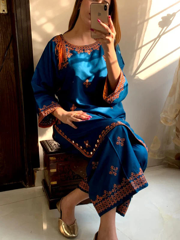 BALOCHI EMBROIDERY 2PC