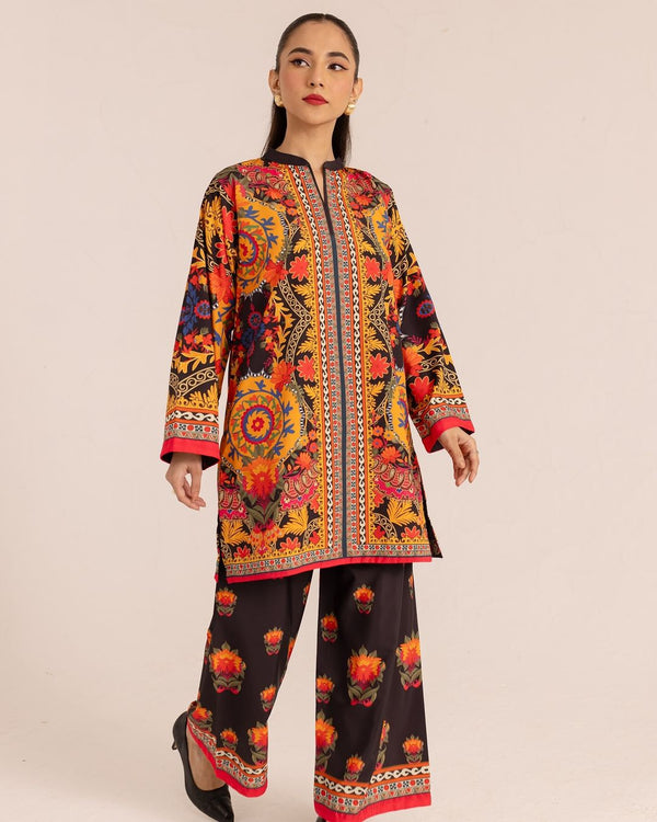 AIZA PRINTED 2PC SUIT