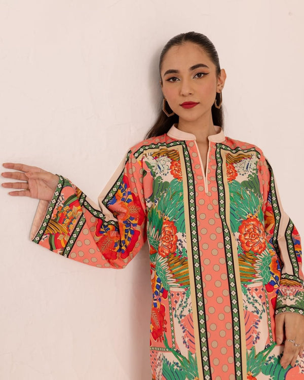 AIZA PRINTED 2PC SUIT